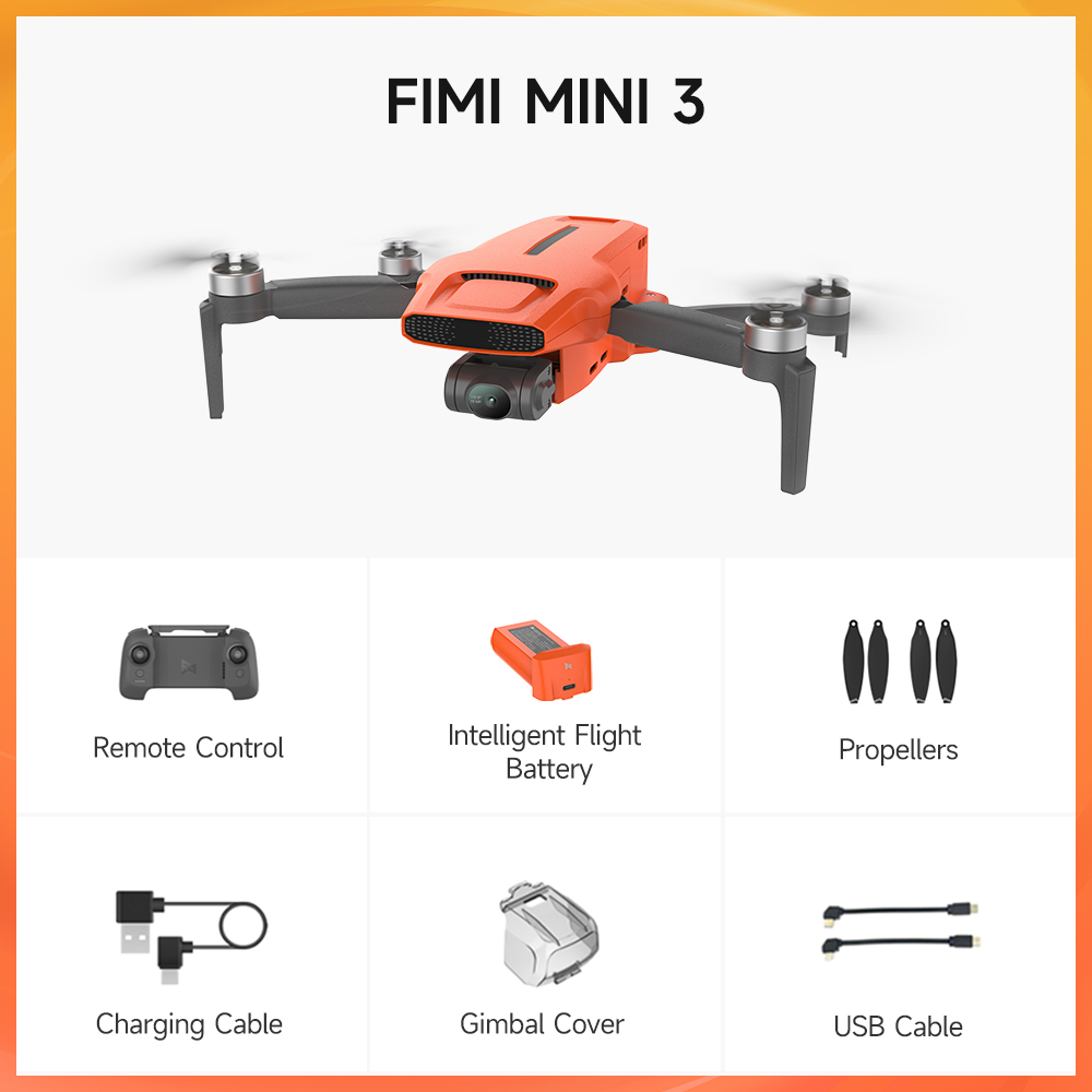 FIMI-X8-MINI-3-SoLink-9KM-FPV-Super-Night-Video-Modus-mit-4K-60fps-12quot-CMOS-Kamera-3-Achsen-mecha-2011647-30